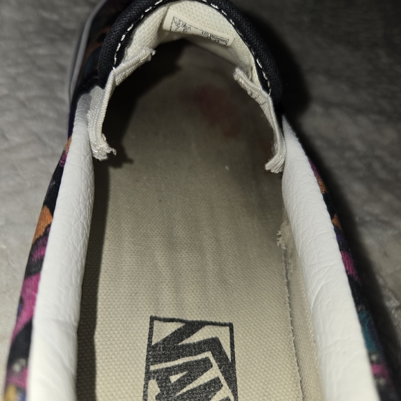 VANS Classic Slip-on Trippy Drip Black Multi Shoes Unisex M 7.5 W 9 - Picture 11 of 14